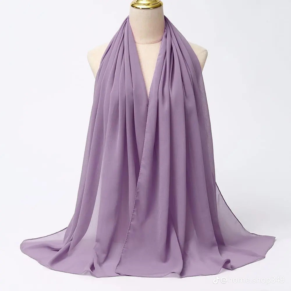 Chiffon Hijab Scarf – 185 x 80 Cm – ZSC137