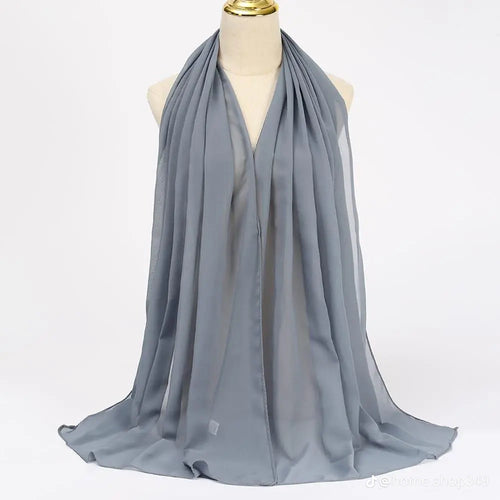 Chiffon Hijab Scarf – 185 x 80 Cm – ZSC137