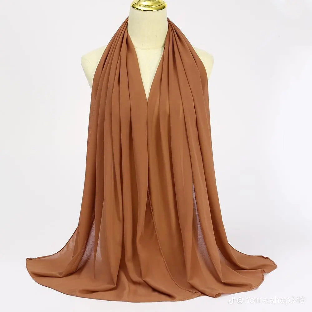 Chiffon Hijab Scarf – 185 x 80 Cm – ZSC137