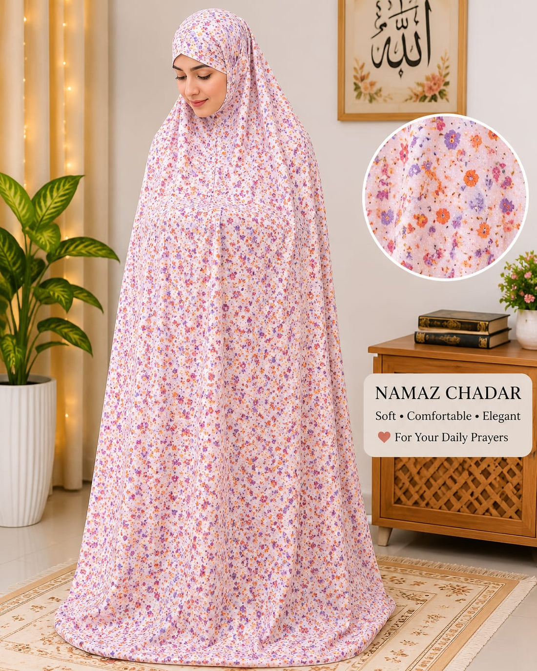 Premium Namaz Chadar – Comfortable & Modest Prayer Wear