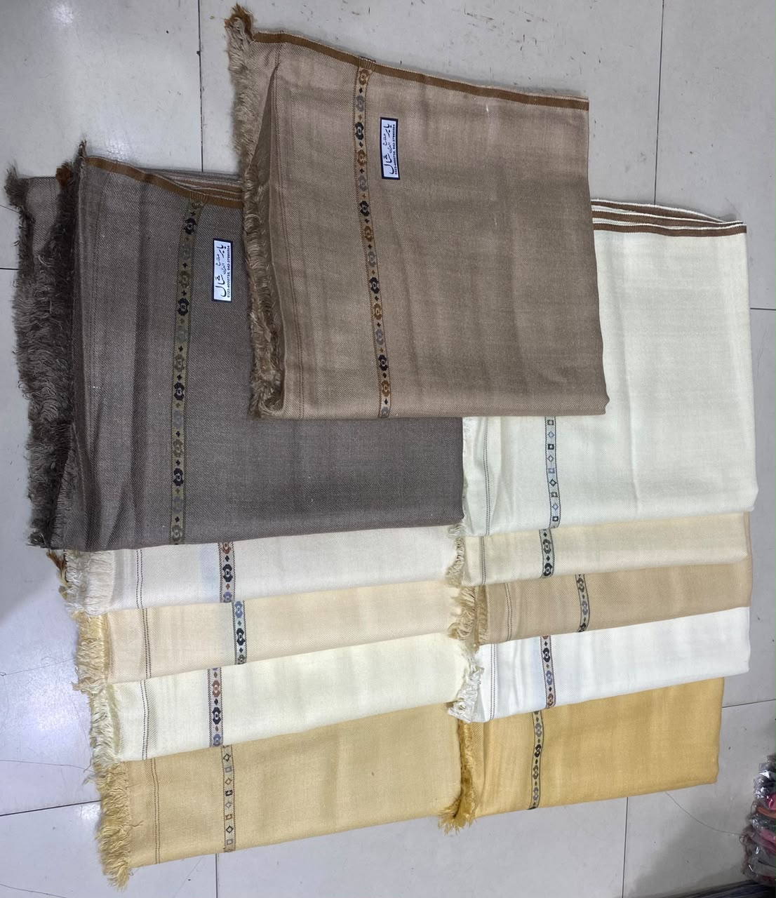 Men’s Woolen Shawl - Warm Classic Winter Wrap