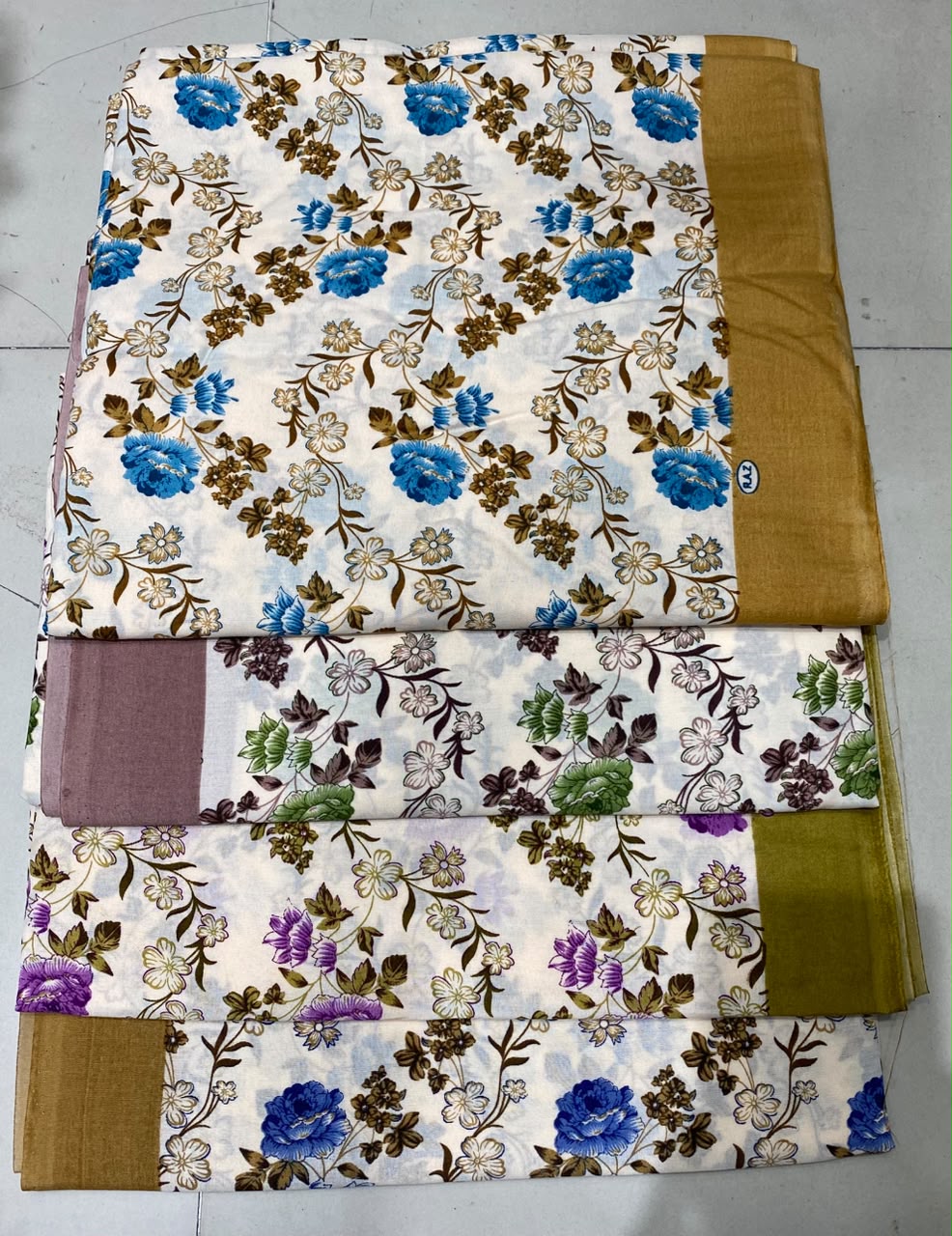Swiss Print Shawl - Elegant Printed Modest Wrap