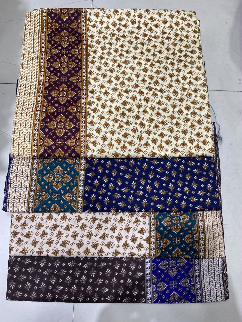 Swiss Print Shawl - Elegant Printed Modest Wrap