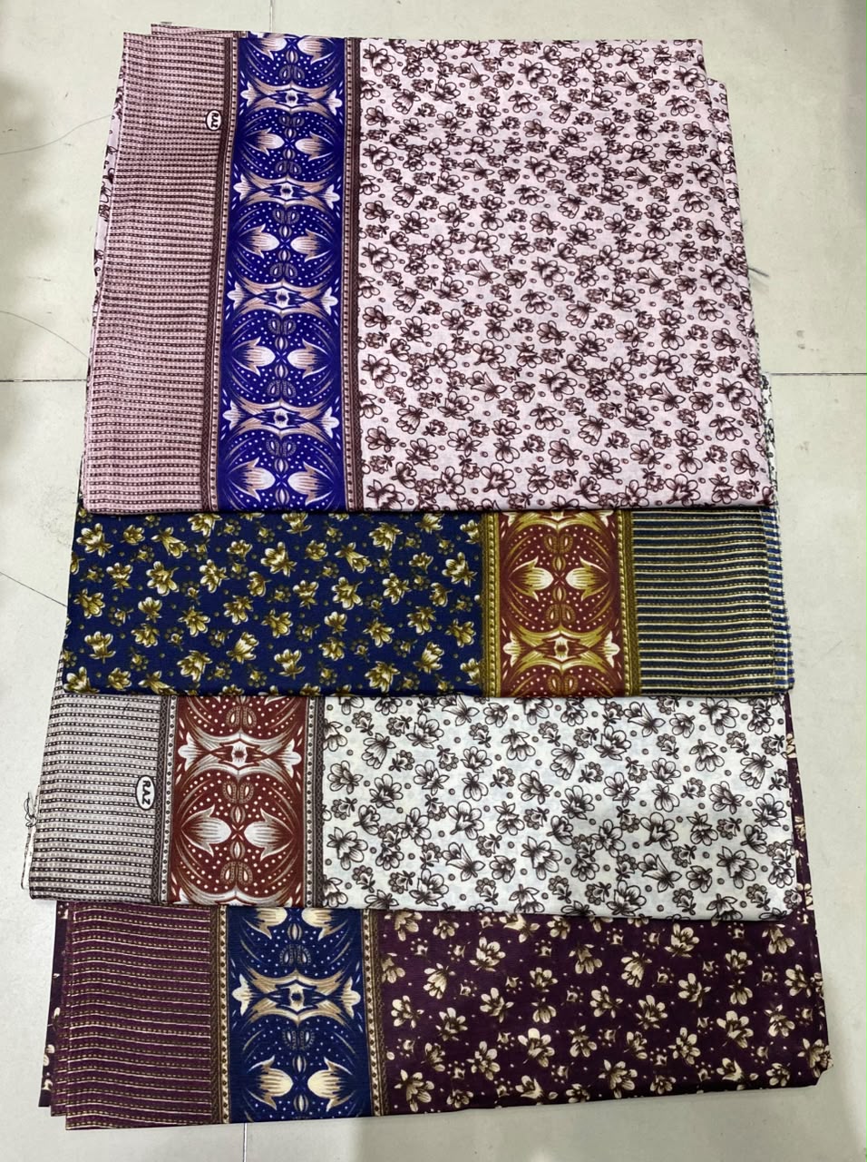 Swiss Print Shawl - Elegant Printed Modest Wrap