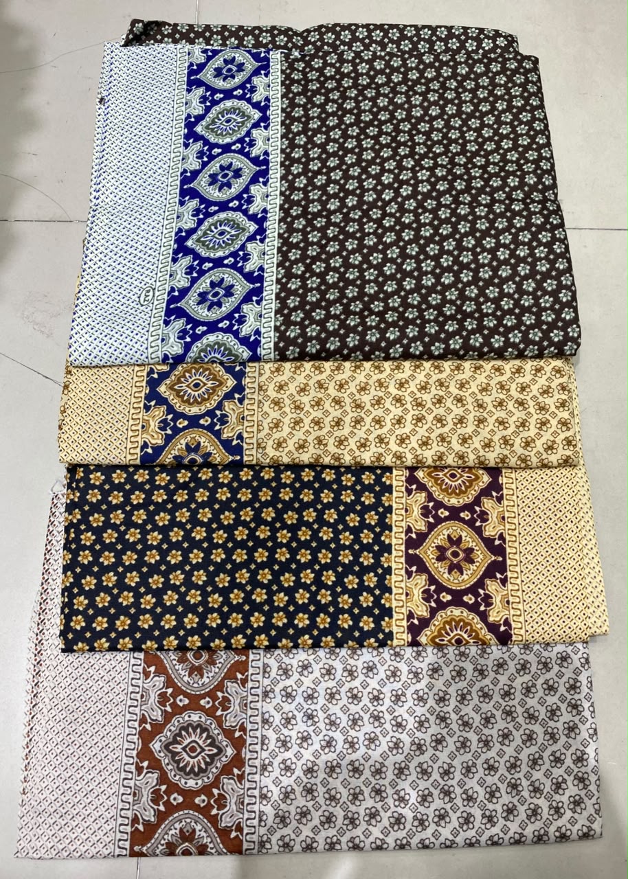 Swiss Print Shawl - Elegant Printed Modest Wrap